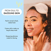 7th Heaven You Deserve This Self-Care Gift Bag with Hyaluronic Acid & Retinol Face Masks + Accessories