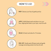 7th Heaven Vitamin C Sheet Mask - Brightening & Toning Skincare Boost