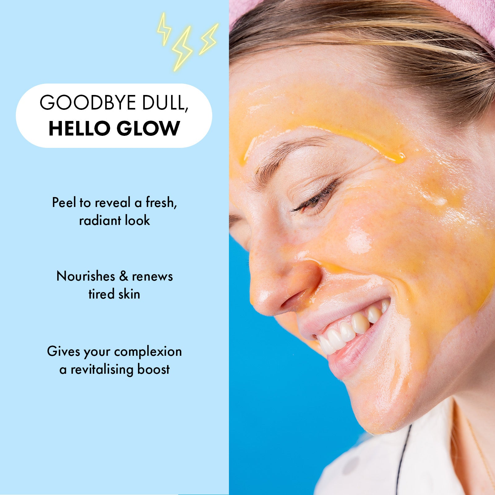 7th Heaven Manuka Honey Peel-Off Mask with Vitamin E - Nourishes & Softens, Pack of 6