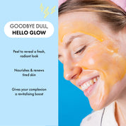 7th Heaven Manuka Honey Peel-Off Mask with Vitamin E - Nourishes & Softens, Pack of 6