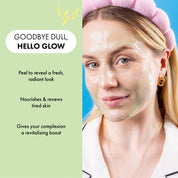 7th Heaven Cucumber Peel-Off Mask with Hyaluronic Acid - Plumps & Firms Skin