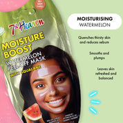 7th Heaven Watermelon Peel-Off Mask with Squalane - Moisturises & Refreshes