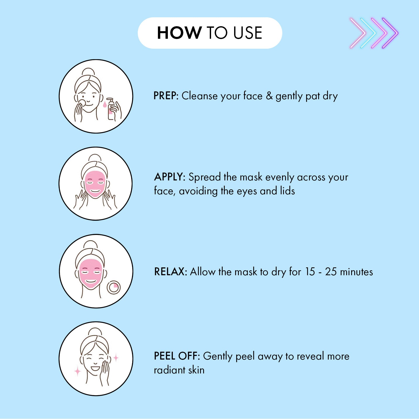 7th Heaven Dead Sea Clay Mask - Clarifies & Calms with Oatmeal