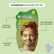 7th Heaven Clear Skin Edit -  Blemish Care Set with Face Masks, Pore Strips & Spot Dots