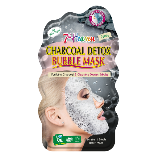 7th Heaven Charcoal Detox Bubble Face Mask - Cleansing & Refreshing