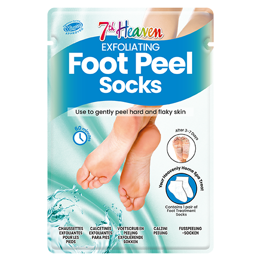 7th Heaven Exfoliating Foot Peel Socks - Soothe & Smooth Hard Skin