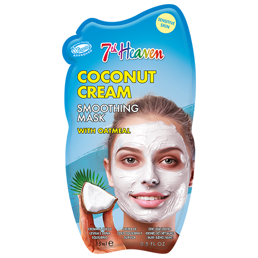 7th Heaven Coconut Cream Mask with Oatmeal - Smooths & Softens Skin