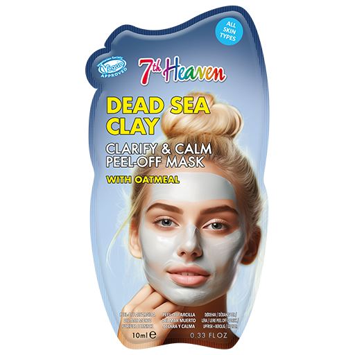 7th Heaven Dead Sea Clay Mask - Clarifies & Calms with Oatmeal