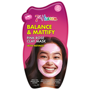 7th Heaven Pink Rose Clay Mask with Retinol - Balances & Mattifies Skin
