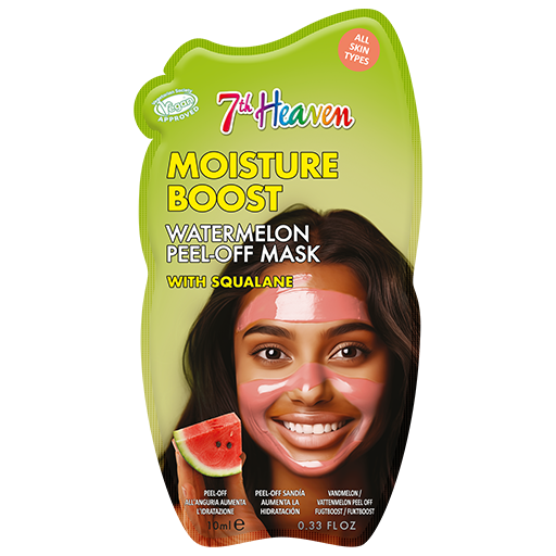 7th Heaven Watermelon Peel-Off Mask with Squalane - Moisturises & Refreshes