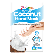 7th Heaven Softening Coconut Hand Mask - Soothes & Revives Dry, Rough Hands