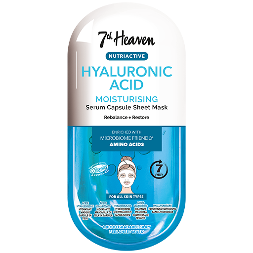 7th Heaven Hyaluronic Acid Sheet Mask - Deeply Hydrates & Plumps Skin