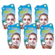 7th Heaven Coconut Cream Face Mask with Oatmeal - Soothes & Smooths Skin, Pack of 6