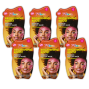 7th Heaven Passion Peel-Off Mask with Vitamin C - Brightens & Clarifies, Pack of 6