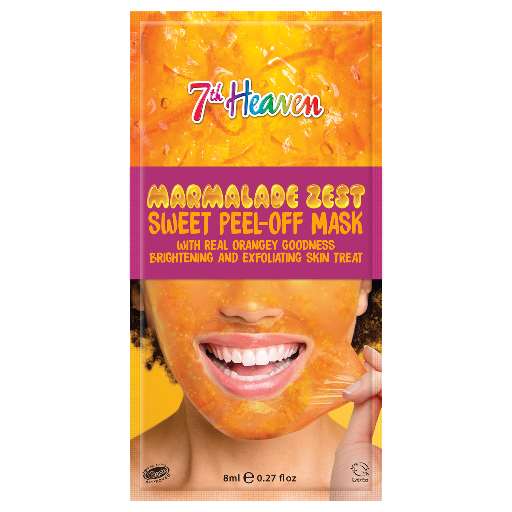 7th Heaven Marmalade Peel-Off Mask - Smooths & Clarifies with Fruit Extracts
