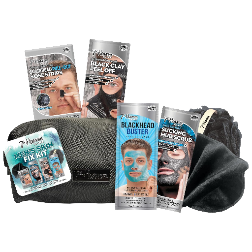 7th Heaven Men’s Skin Fix Gift Set - Hydrating & Deep Cleansing Skincare
