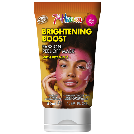 7th Heaven Passion Peel-Off Mask with Vitamin C - Brightens & Exfoliates, 50ml