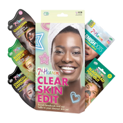 7th Heaven Clear Skin Edit -  Blemish Care Set with Face Masks, Pore Strips & Spot Dots