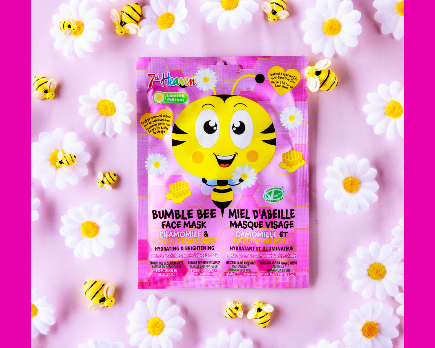 Buzz-Worthy Skincare: Introducing our Limited Edition Bumble Bee Sheet Mask