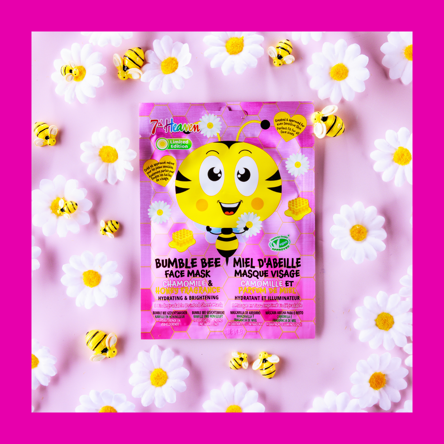 Buzz-Worthy Skincare: Introducing our Limited Edition Bumble Bee Sheet Mask