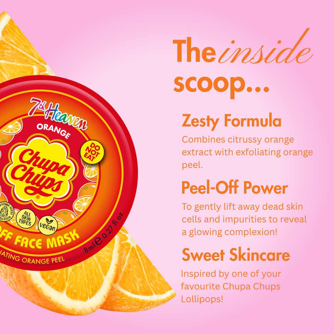 7th Heaven Chupa Chups Super Sweet Face Mask Kit With Applicator