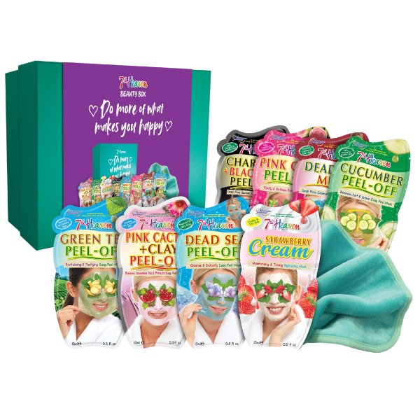 7th Heaven Birthday Box of Treats Face Mask Gift Set