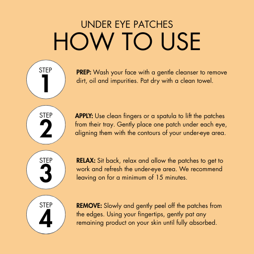 Under Eye Hydrogel Patches - Jar of 60