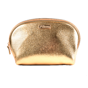 Cosmetic Bag, Gold