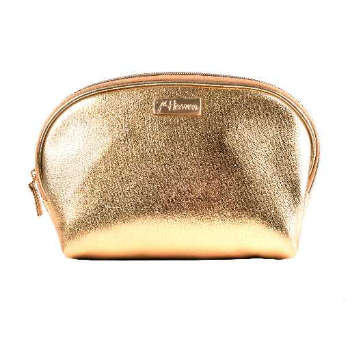 Cosmetic Bag, Gold
