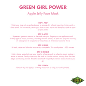7th Heaven Wicked Green Girl Power - Elphaba Apple Jelly Face Mask