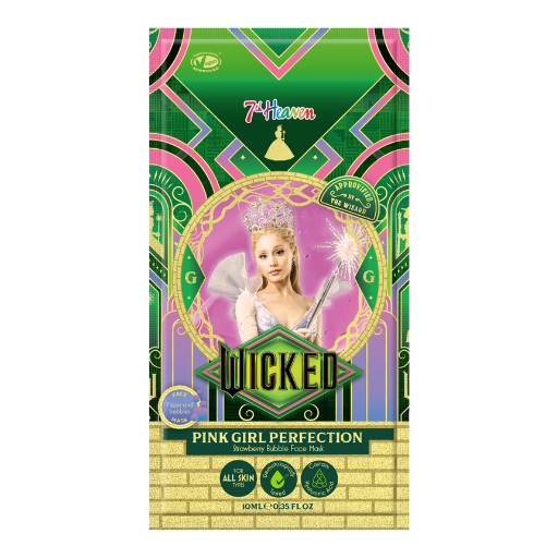 7th Heaven Wicked Pink Girl Perfection - Glinda Strawberry Bubble Face Mask