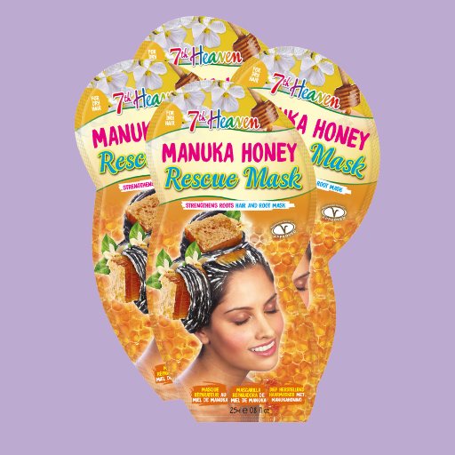 Nourishing Manuka Honey Hair Mask For Dry Hair & Scalp, Multipack of 4