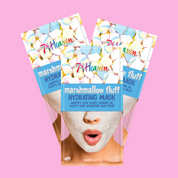Marshmallow Fluff Hydrating Mask with Sweet Almond Oil, Multipack of 3