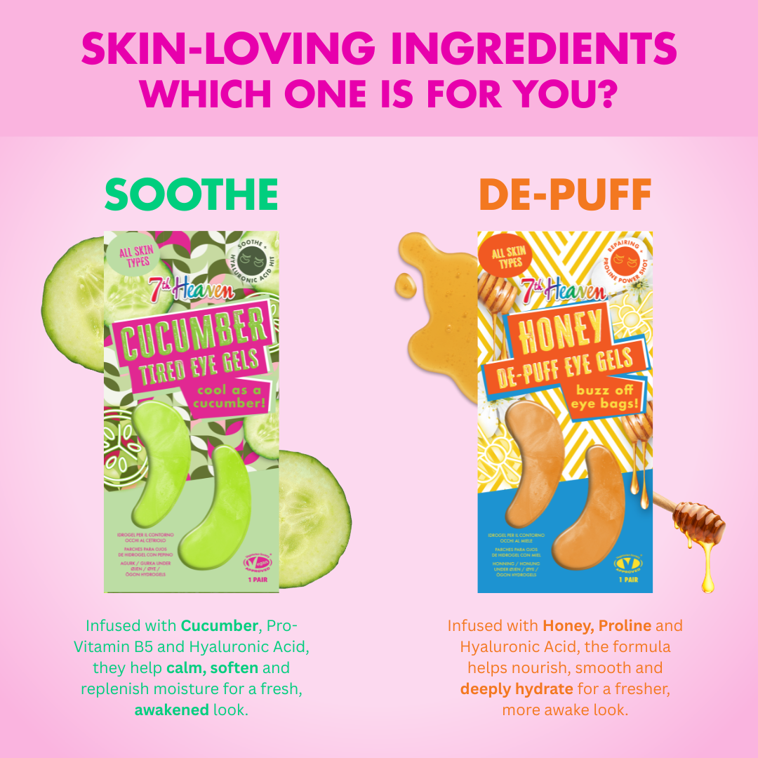 7th Heaven Cucumber Tired Eye Undereye Hydrogels
