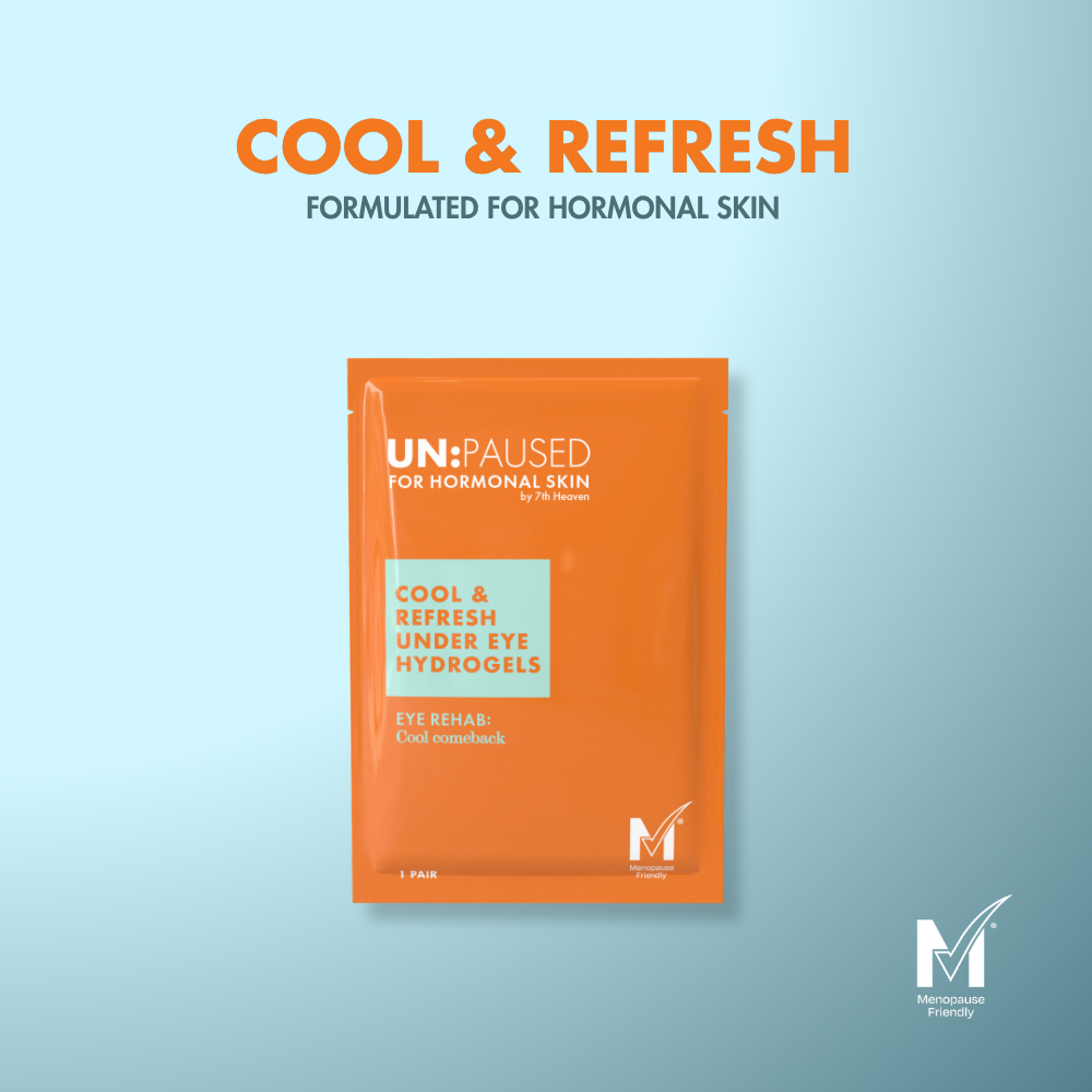 UN:PAUSED by 7th Heaven Cool & Refresh Under Eye Hydrogels	 x 1 Pair