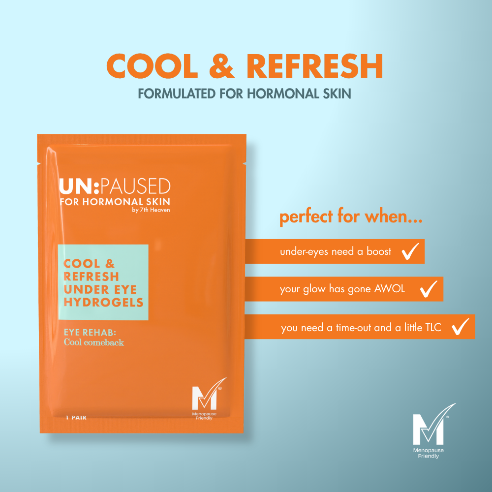 UN:PAUSED by 7th Heaven Cool & Refresh Under Eye Hydrogels	 x 1 Pair