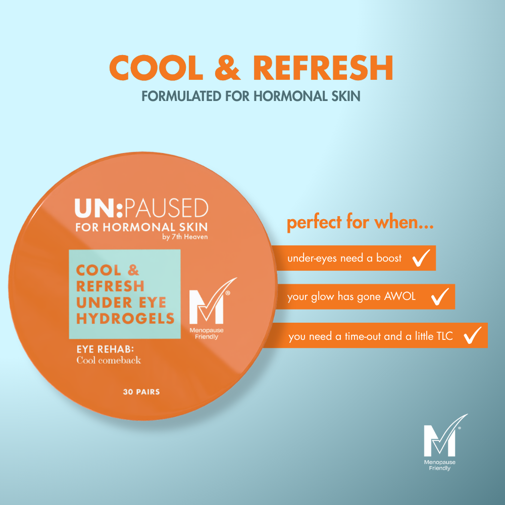 UN:PAUSED by 7th Heaven Cool & Refresh Under Eye Hydrogels	x 30 pairs