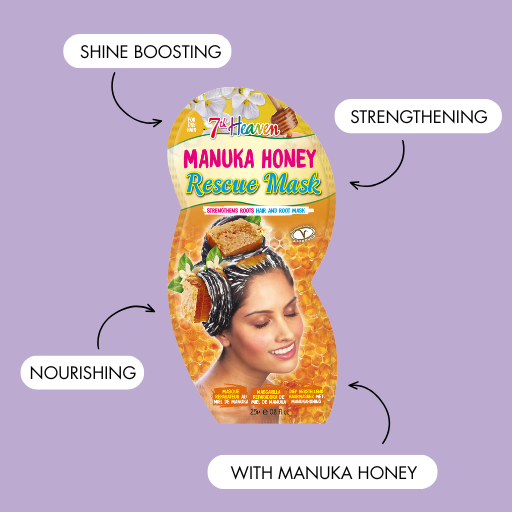Nourishing Manuka Honey Hair Mask For Dry Hair & Scalp, Multipack of 4