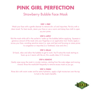 7th Heaven Wicked Pink Girl Perfection - Glinda Strawberry Bubble Face Mask