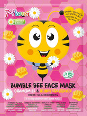 Bumble Bee Sheet Mask with Chamomile & Honey, Pack of 3