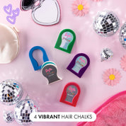 7th Heaven Barbie™ Hair Chalk Multipack of 5 - Fun, Temporary Colour for Kids