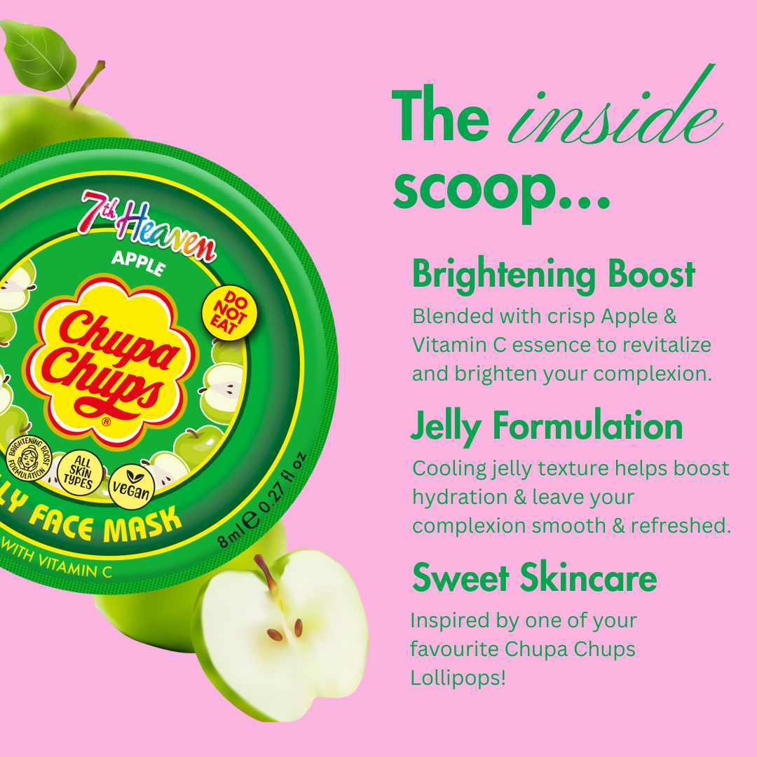 7th Heaven Chupa Chups Super Sweet Face Mask Kit With Applicator