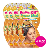 7th Heaven Manuka Honey Hair Mask - Deeply Nourishing & Scalp Soothing, Pack of 4
