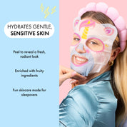 7th Heaven Unicorn Face Mask with Acai & Pomegranate - Nourishes & Revives