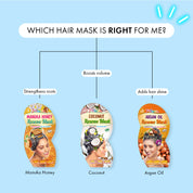Smooth and Replenish Coconut Hair Mask, Multipack of 4