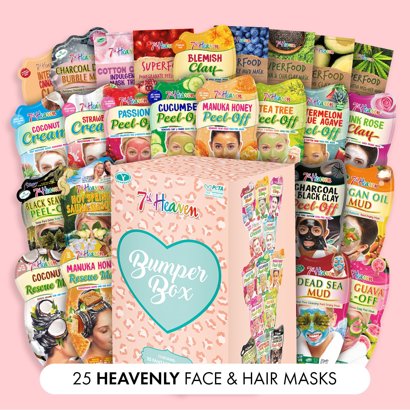7th Heaven Bumper Box Face Mask Gift Set