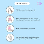 7th Heaven Hyaluronic Acid Sheet Mask - Deeply Hydrates & Plumps Skin