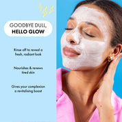 7th Heaven Coconut Cream Face Mask with Oatmeal - Soothes & Smooths Skin, Pack of 6