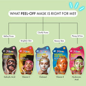 7th Heaven Cucumber Peel-Off Mask with Hyaluronic Acid - Plumps & Firms Skin