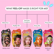 7th Heaven Pink Guava Peel-Off Mask - Restores Radiance & Smooths Skin